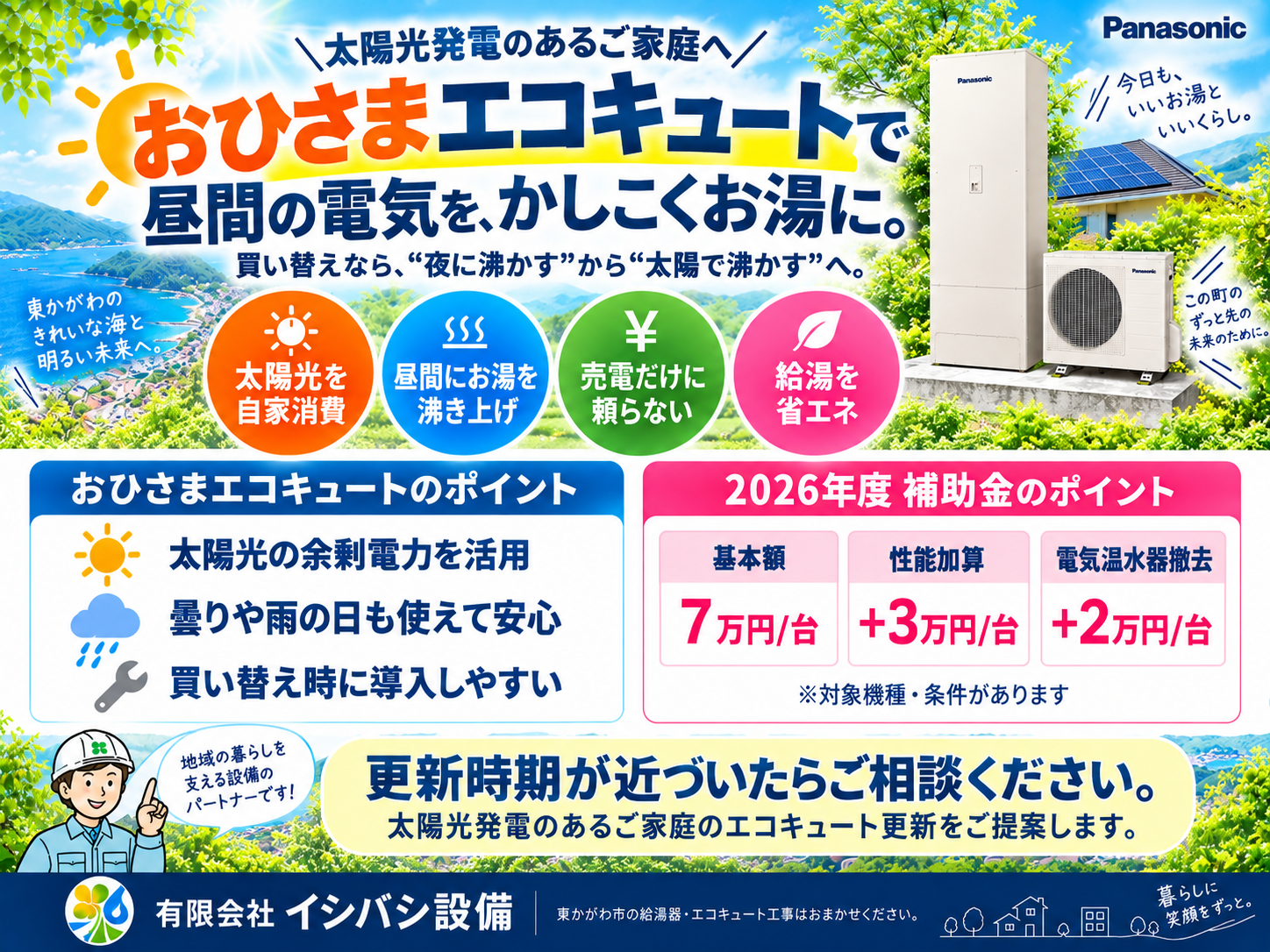 おひさまエコキュート
